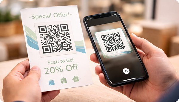 Special Offer QR Code Example
