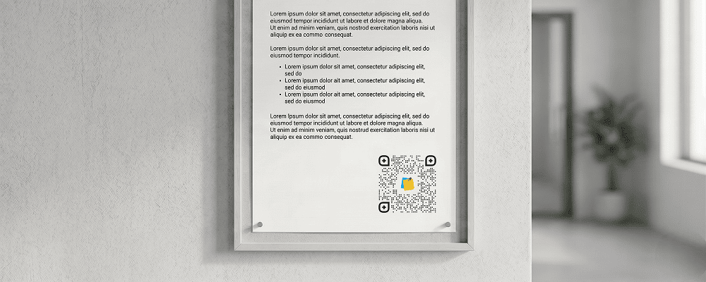 QR Code for Notices