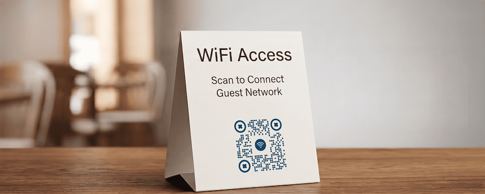 QR Code for Wi-Fi Sharing