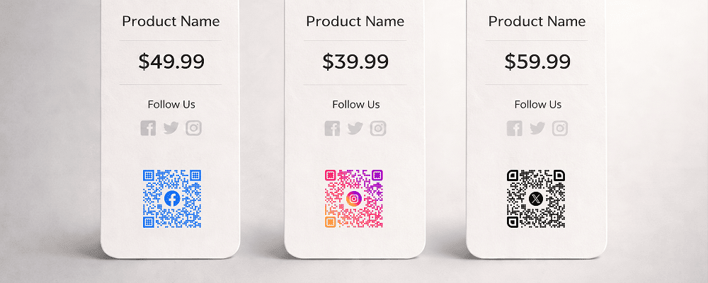 QR Code for Social Media