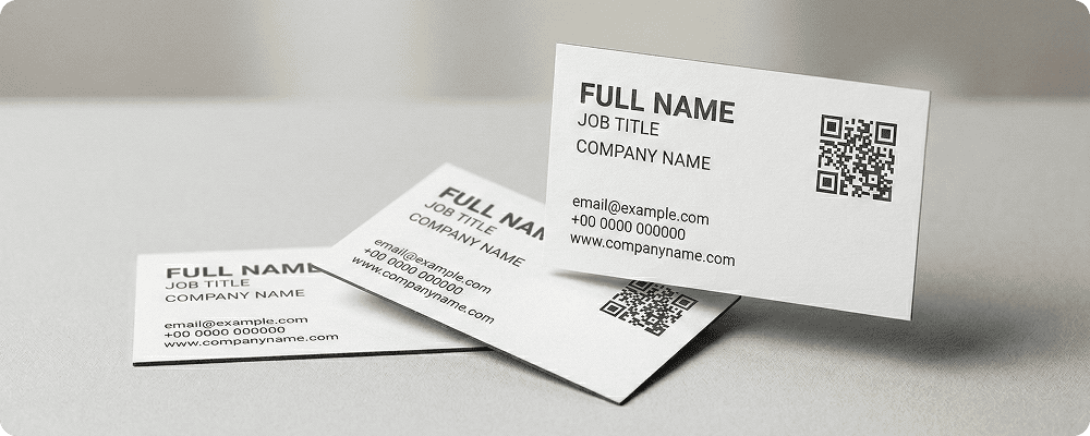 QR Code for Business Cards