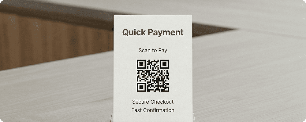 QR Code for Payment Collection