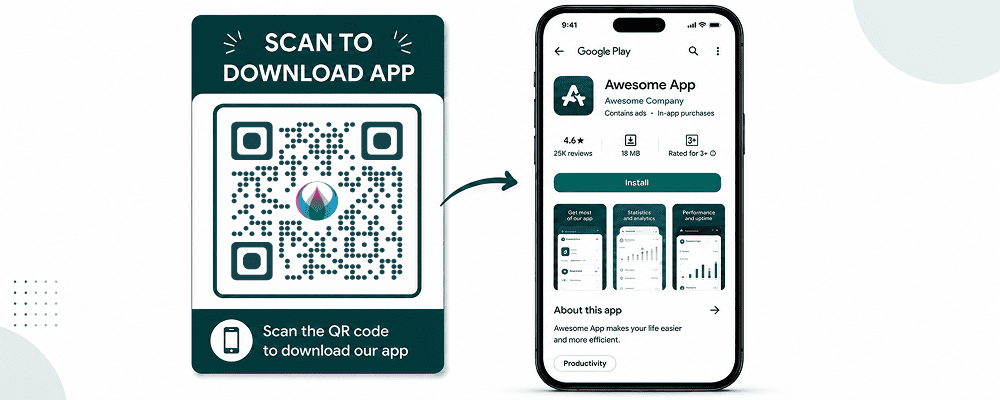 How to Create an App Download QR Code for Android and iPhone Users