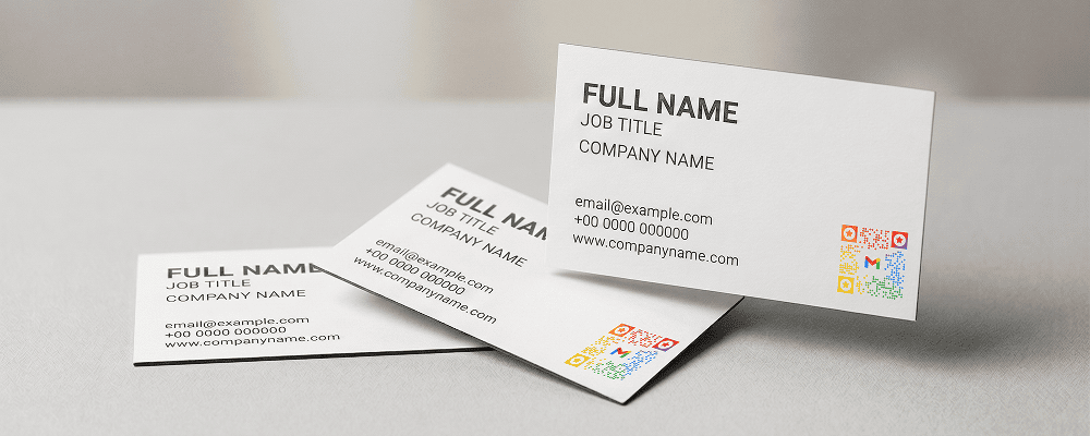 QR Code for Business Cards