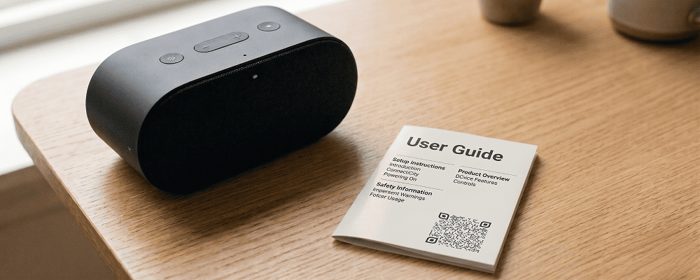 QR Code for User Manuals
